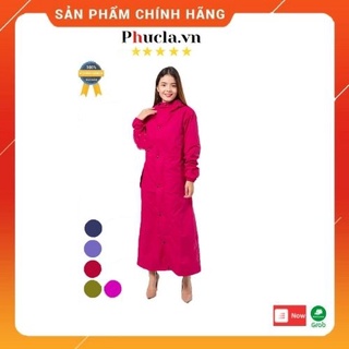 Áo mưa măng tô 1 người thời trang cao cấp tiện lợi chất liệu vải HÀN 2 lớp chống thấm tốt Phucla.vn 005