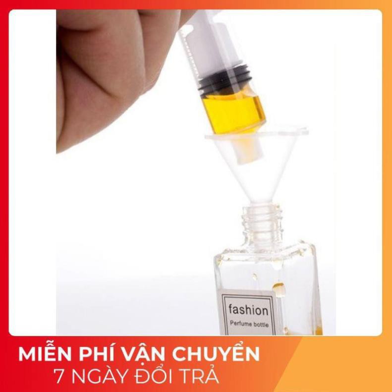[RẺ VÔ ĐỊCH] Ống xilanh chiết nước hoa 10ml kèm đầu chiết chuyên dụng , phụ kiện du lịch