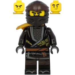 Cole - Legacy, Pearl Gold Armor Shoulder Pad - Đồ chơi lắp ráp Iego Ninjago: Legacy minifigure - njo618