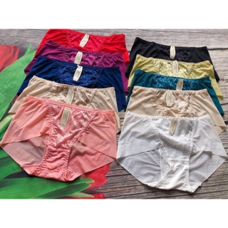 Hàng big size . set 5 quần chíp lưới lưng cao 118