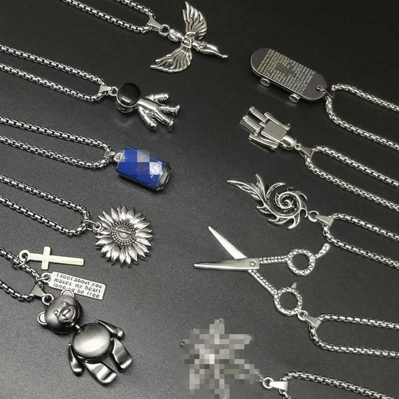 Dây Chuyền 22A54 Phong Cách Đường Phố Cá Tính Dễ Phối Đồ Dành Cho Nam Và Nữ