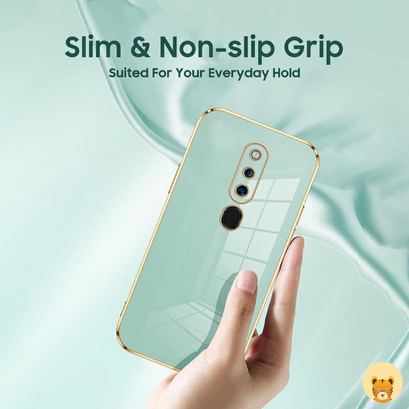 Ốp Điện Thoại Mạ Điện 7 Màu Sang Trọng Đơn Giản Dành Cho Oppo F11 Pro