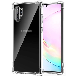 Ốp lưng Samsung Galaxy note 10/note 10 plus chống sốc trong suốt