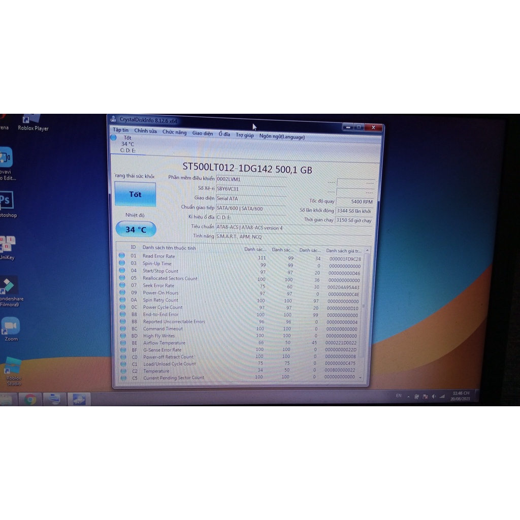 Máy tính xách tay lenovo ideapad 100 14IBD, chíp core i3 5005U, ram 4gb DDR3L, chạy mượt ổn định | BigBuy360 - bigbuy360.vn