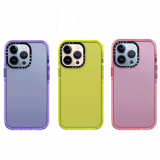Ốp Điện Thoại Mềm Trong Suốt Màu Dạ Quang CASETIFY Cho iphone 15 14 plus x xs xr 11 12 13 pro max