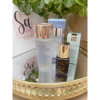 Set Chăm sóc da cơ bản Estee Lauder Micro Essence & Serum Advanced Night Repair minisize