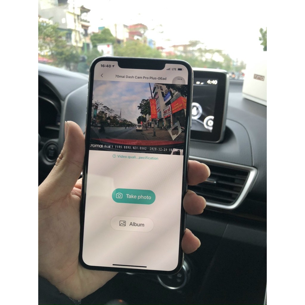 Camera hành trình 70mai A500s Quốc tế, Ghi hình Trước Sau, Xiaomi 70mai Dash Cam Pro Plus, BH 12 Tháng.