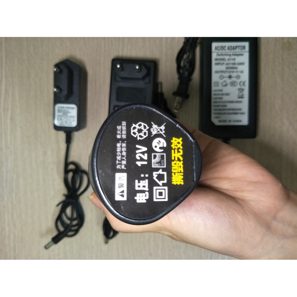 Pin 12v pin máy khoan 12v hàng chuẩn