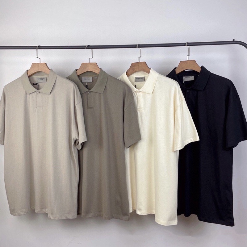 ⚡HÀNG SẴN⚡️ Áo Polo ESSENTIALS 2021 / polo FOG  /áo polo FEAR OF GOD