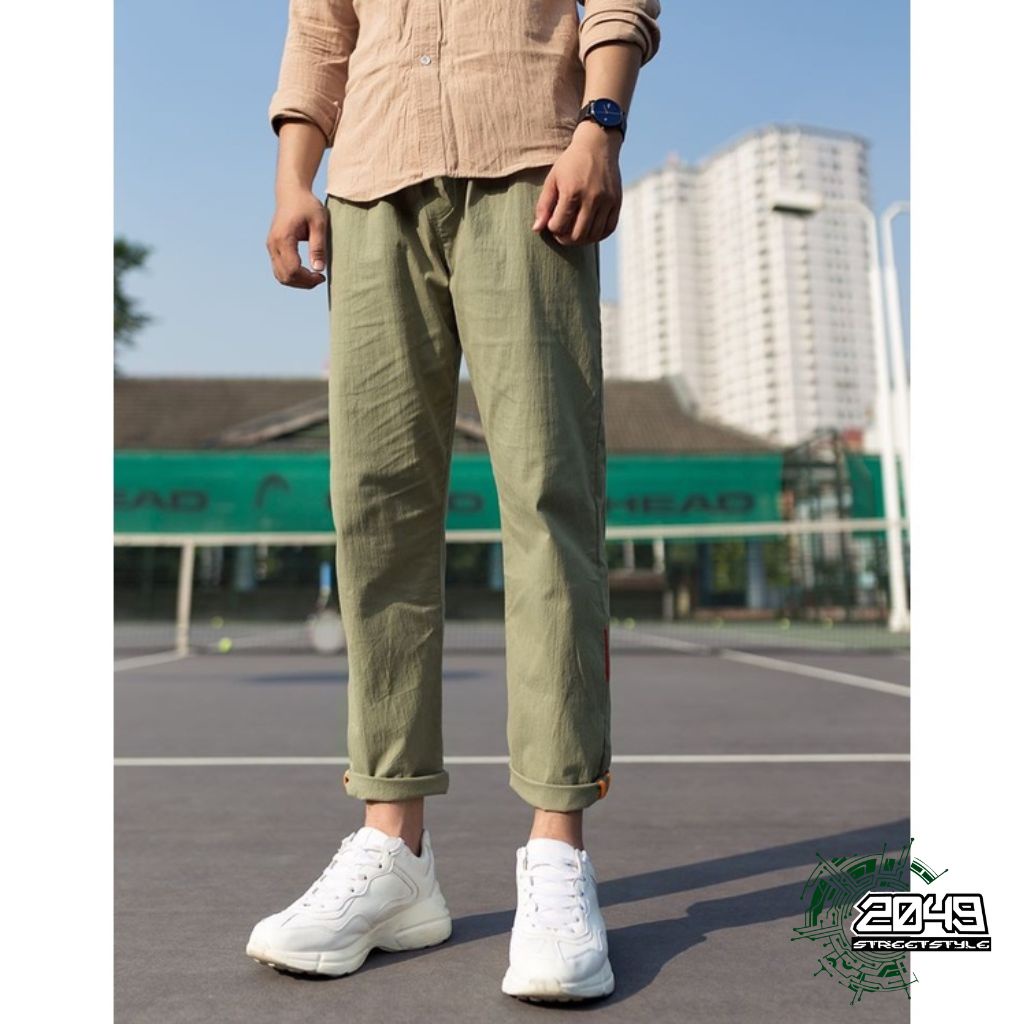 QUẦN BAGGY NAM,NỮ CHẤT ĐŨI NHẬP KHẨU CAO CẤP 2049 STREETSTYLE