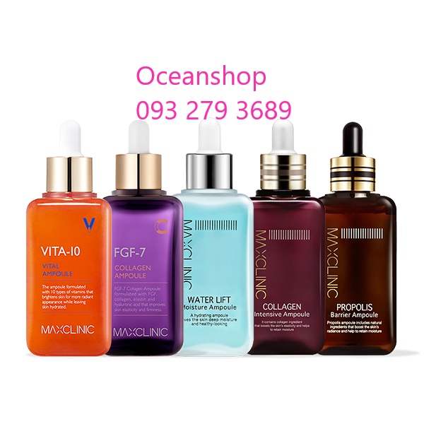 Tinh chất dưỡng Maxclinic Ampoule 100ml