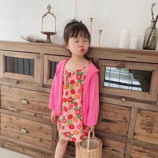 Váy đũi 2 dây siêu mềm mát cho bé(ODER )