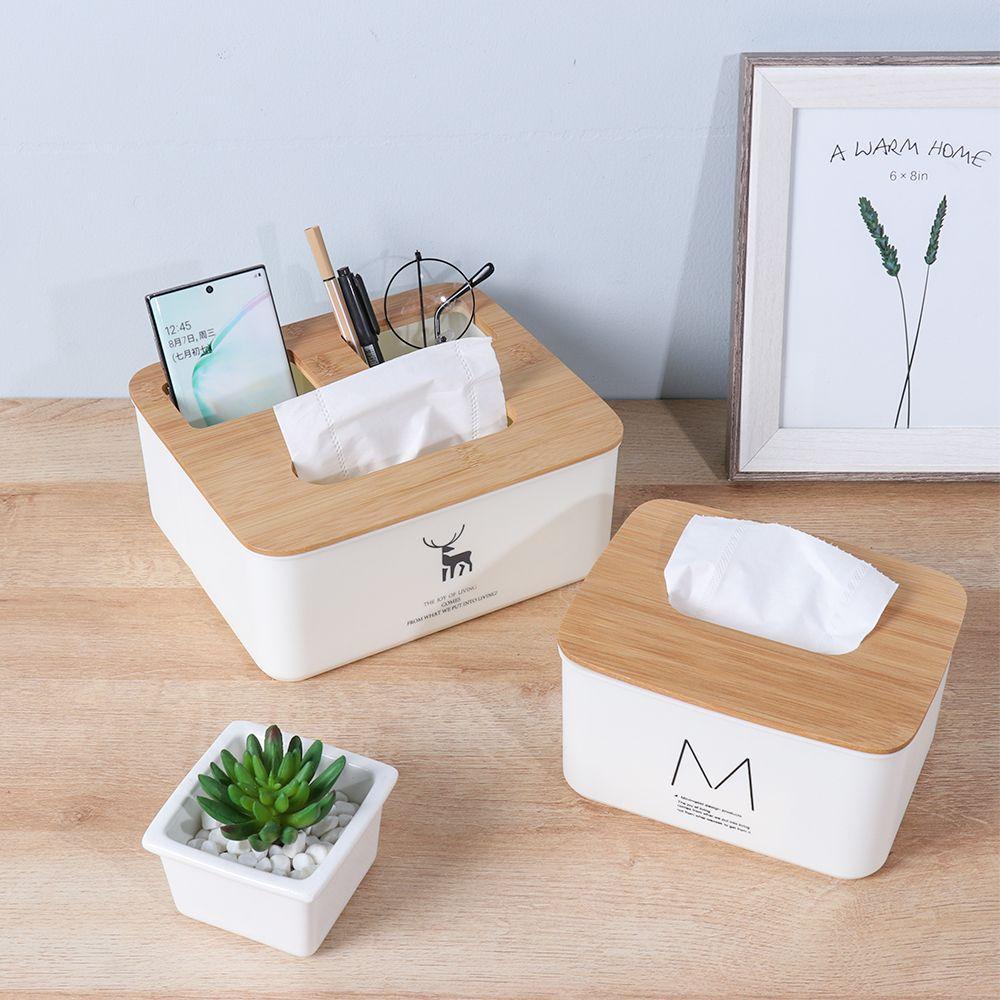 .Hộp Đựng Khăn Giấy Bằng Gỗ Thiết Kế Sáng Tạo Ốp
