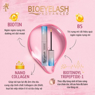 Dưỡng Mi BioEyeLash AnThy Chính Hãng ( Tặng Kèm Thước Đo Mi )