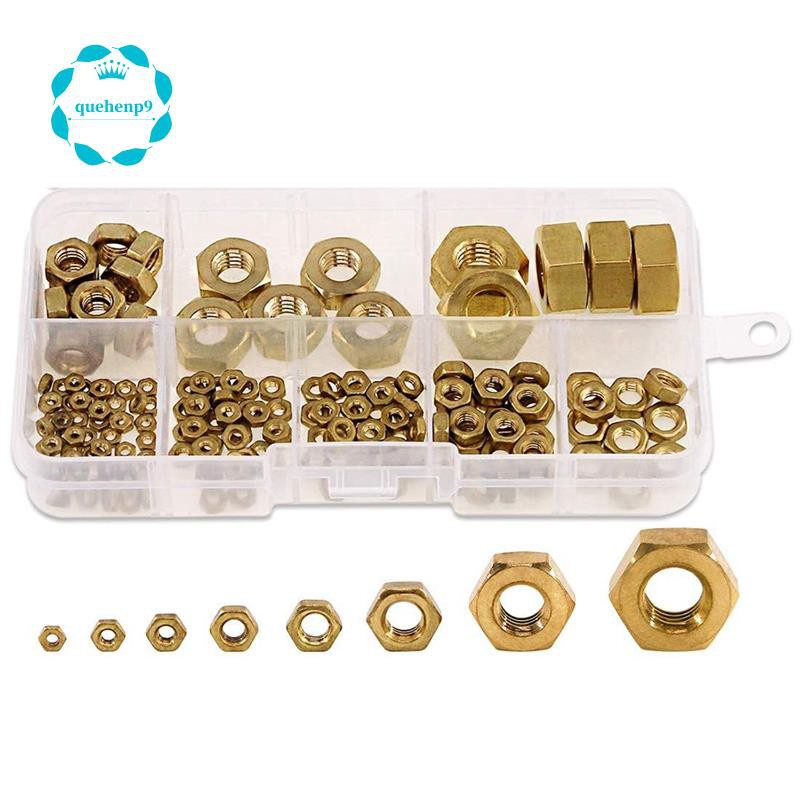 Bộ 160 Đai Ốc Lục Giác M2 M2.5 M3 M4 M5 M6 M8 M10 | BigBuy360 - bigbuy360.vn