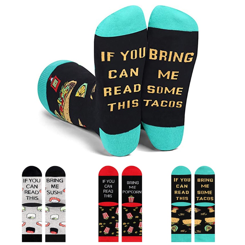 Youyo Vớ In Chữ If You Can Read This Bring Me Sushi Tacos Vui Nhộn Mới Lạ Dành Cho Nam Và Nữ