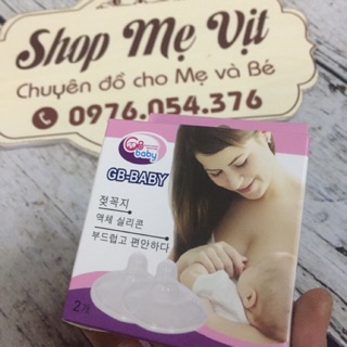 Trợ ti silicon gb baby hàn quốc hộp 2c
