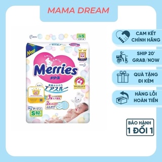 Bỉm Merries Cộng Miếng [FREESHIP] Merries Nội Địa Nhật Cộng Miếng Dán/Quần đủ size NB96/S88/M68/M64/L58/L50/XL44/XXL28
