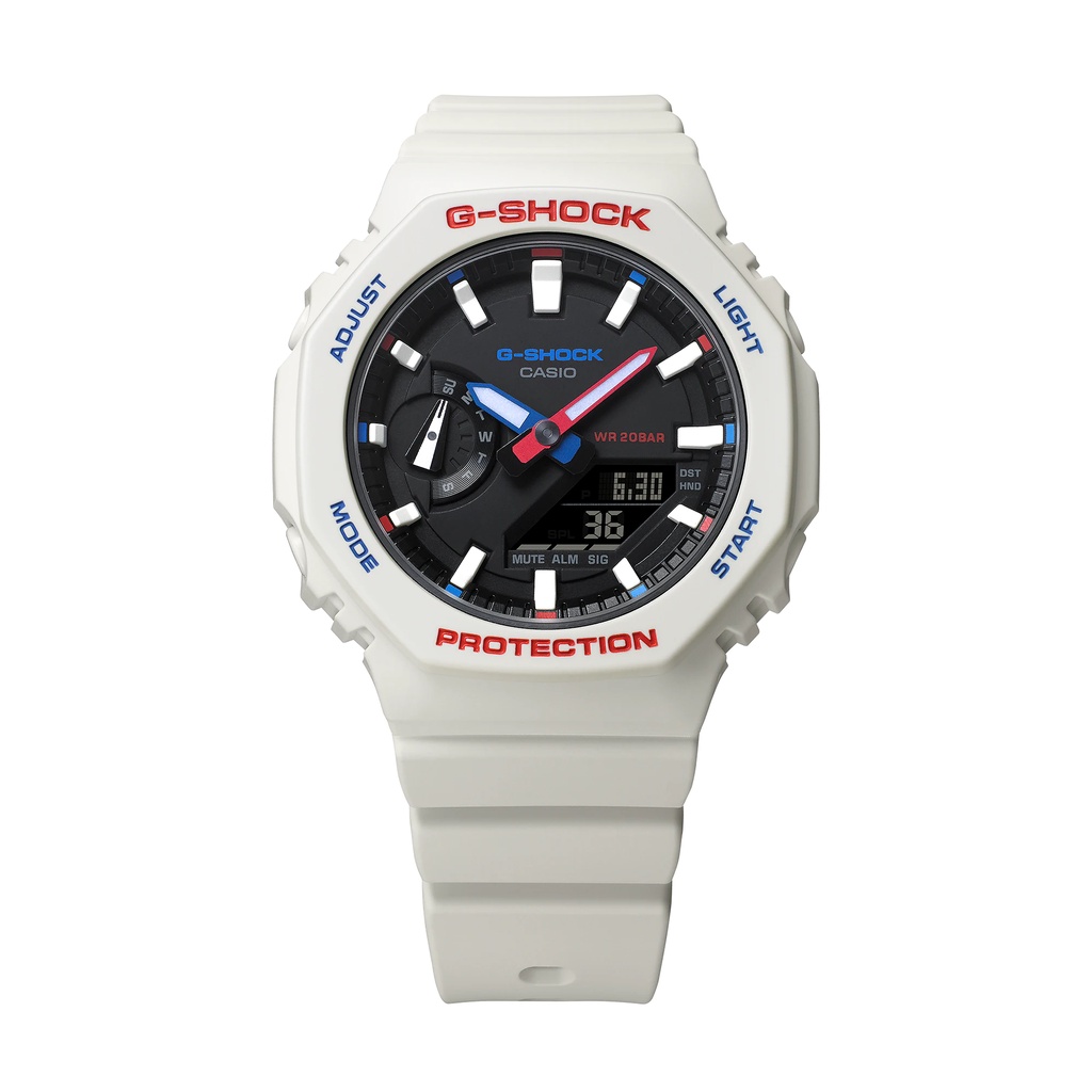Đồng hồ nam/nữ Casio G-Shock GMA-S2100 / GMA-S2100WT-7A1 chống va đập, chống nước 200m, hàng chính hãng bảo hành 05 năm