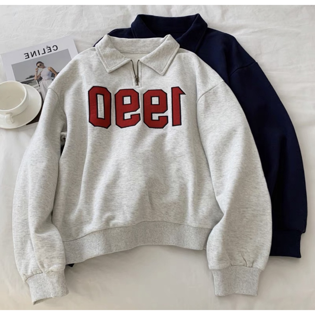 áo sweater polo 1990 ( ảnh thật )
