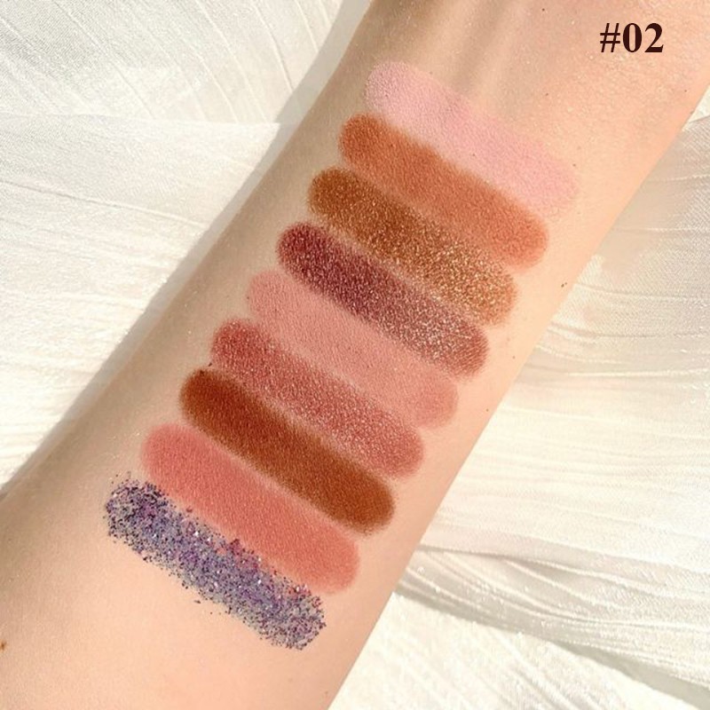 Bảng phấn màu mắt dài 9 ô màu Lameila Beautiful Color LBC8 | BigBuy360 - bigbuy360.vn