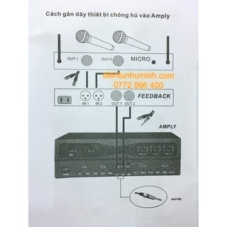 máy chống hú rít micro FEEDBACK XTR 2.0