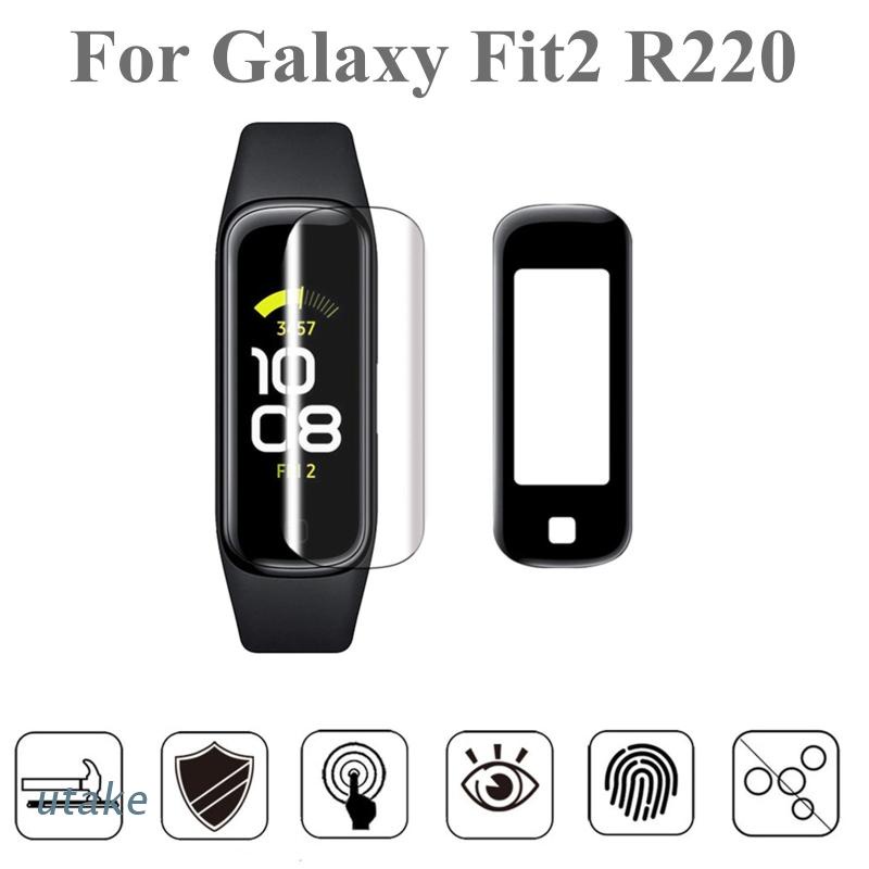 Set 3 Phim Tpu Trong Suốt Cong 3d Bảo Vệ Cho Samsung Galaxy Fit 2 Sm-R220