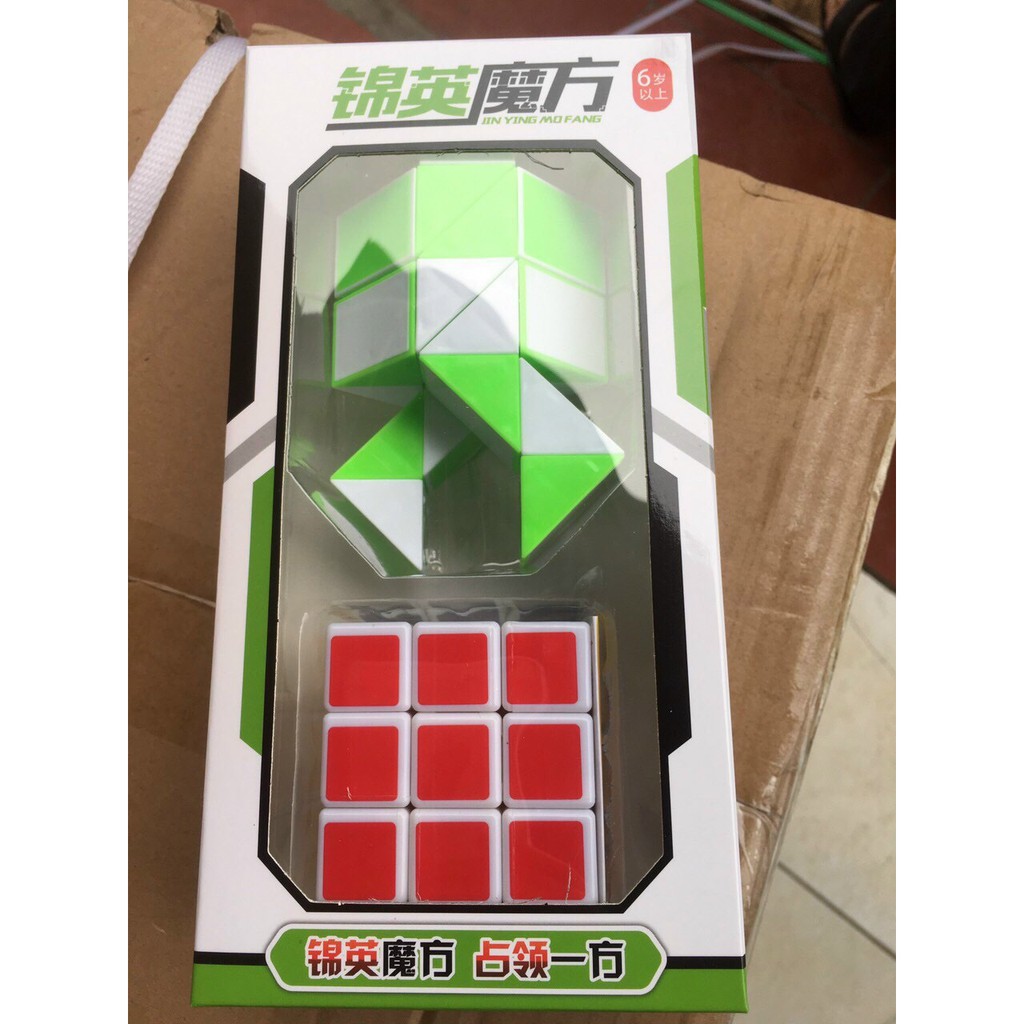 Combo Rubik vuông + dài (Mua 1 được 2)