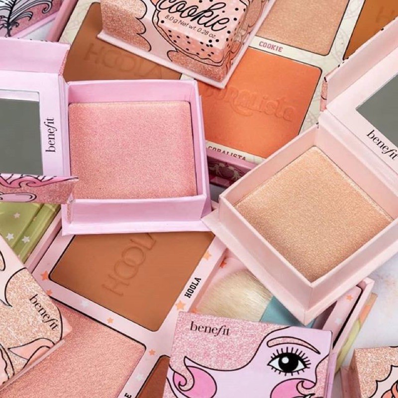 Phấn Má - Benefit The Blush - Galifornia Sugarbomb Dallas Dandelion Gold Rush Cookie 9g