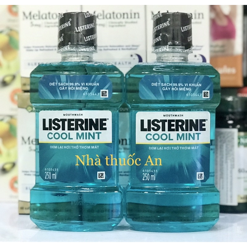 Nước súc miệng Listerin 80ml 250ml