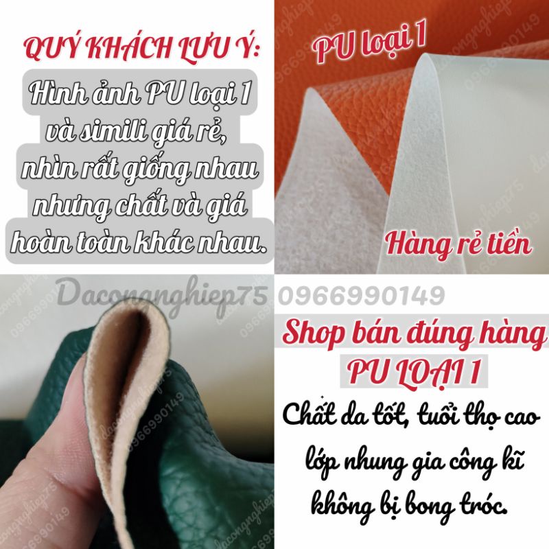 DA PU VÂN LÓT NHUNG CAO CẤP DÀY 1.0MM SIÊU MỀM
