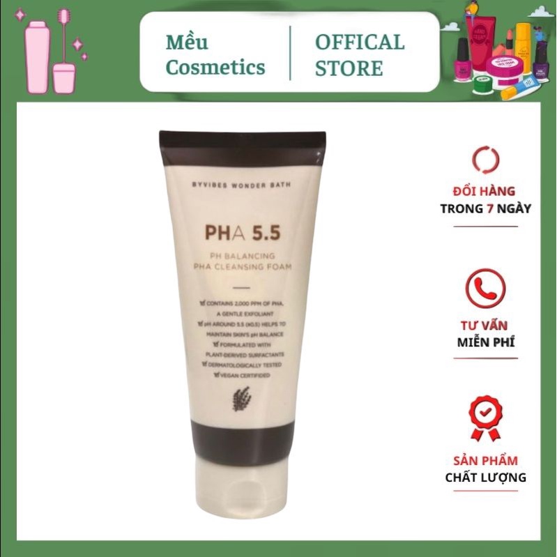 Sữa Rửa Mặt Cân Bằng Da Pha 5.5 Ph Blancing Pha Cleansing Foam 130Ml