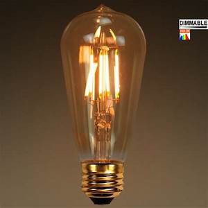 Đèn edison sợi led 4w trang trí