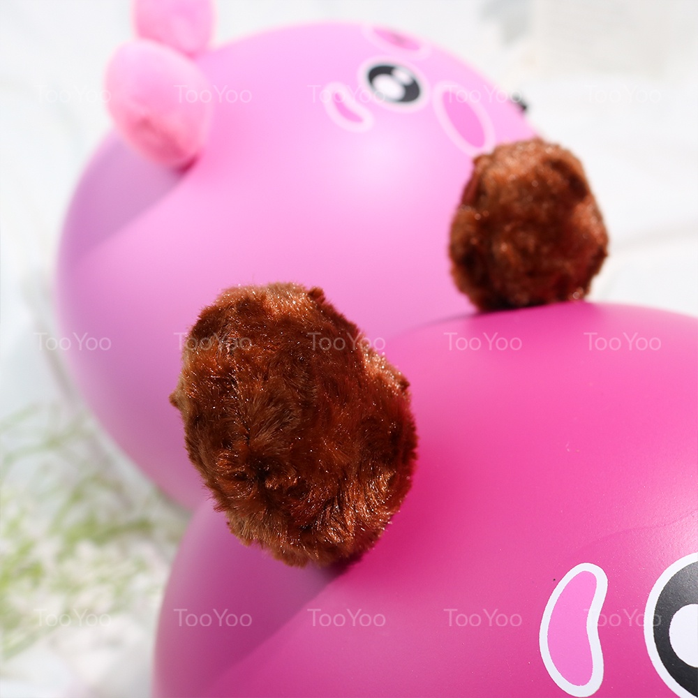 Mũ bảo hiểm 3/4 HEO HỒNG có tai dễ thương cute TooYoo TY0210