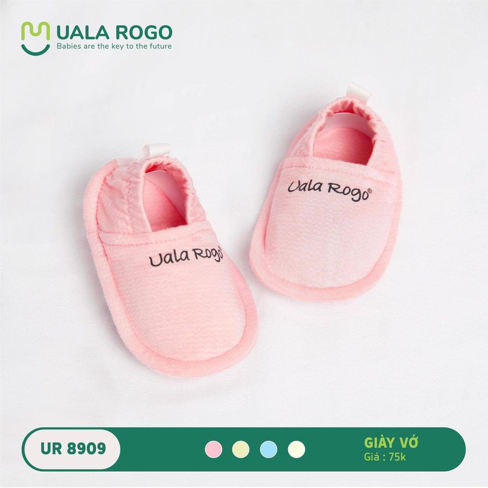 Giầy Vớ Vải Size 0-6 Tháng UalaRogo