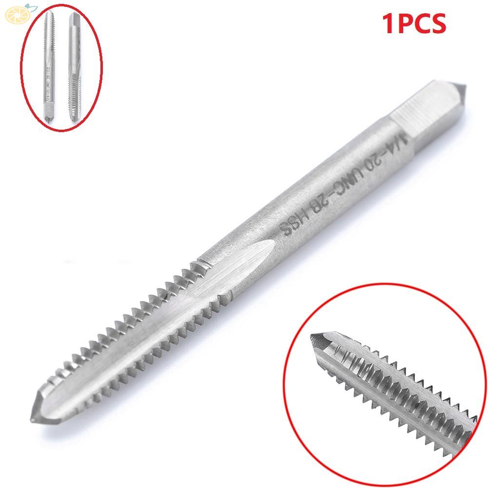 【VARSTR】1pc 1/4-20 UNC-2B HSS Right Hand Thread Drill Screw Tap 70mm Spiral Point Flute High Hardness Fast Cutting