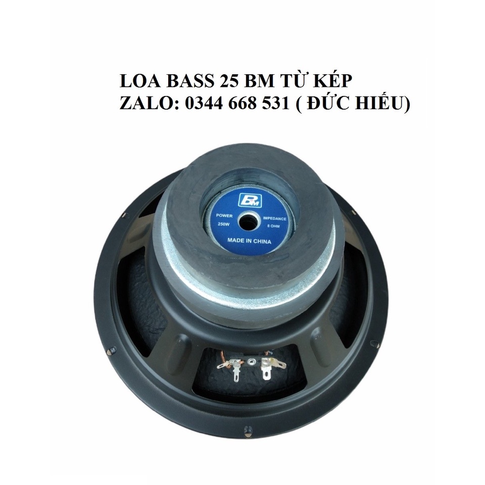 1 CỦ LOA BASS 25 BM TỪ KÉP HÀNG NHẬP KHẨU CHINA