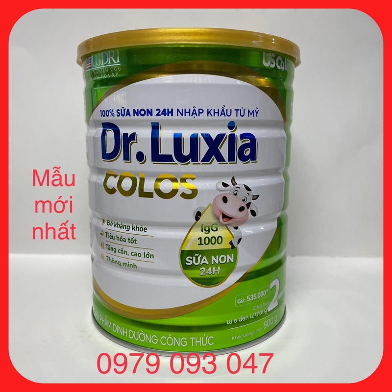 Sữa Colostrum Step 2 ( Dr. Luxia ) lon 800g, HSD: 01/2024