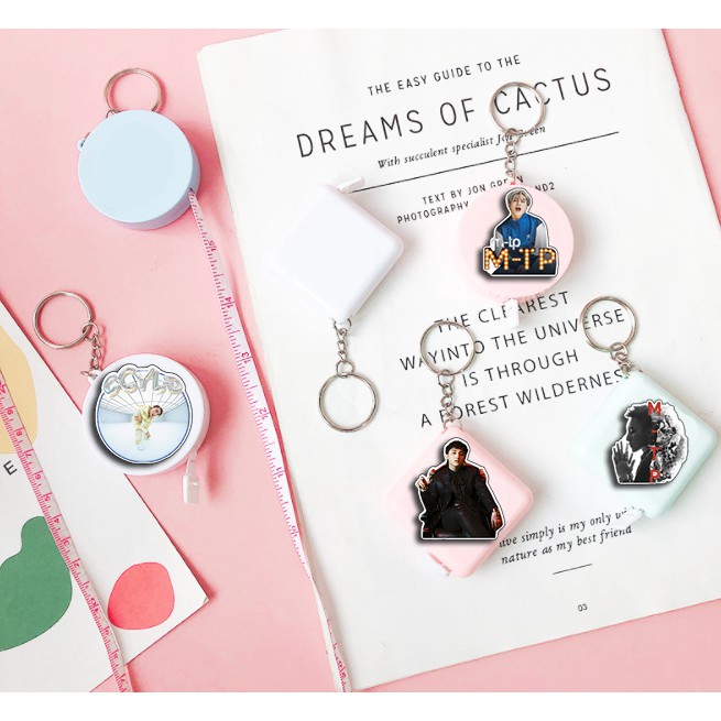 Móc chìa khoá kèm thước dây mtp MKTD13 sơn tùng cute dễ thương hoạt hình thần tượng