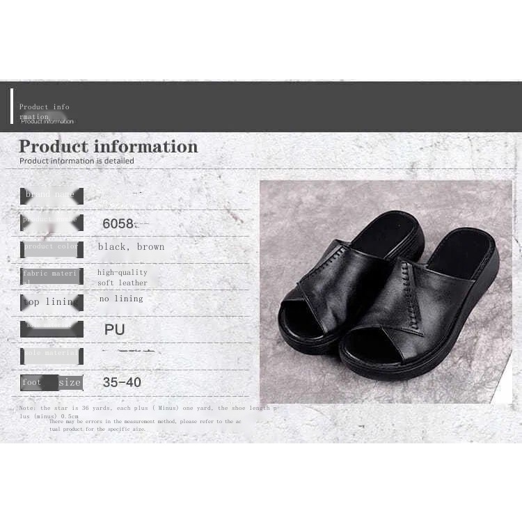 Dép Sandal Hở Ngón Đế Mềm Dày Phong Cách retro Thời Trang Mùa Hè Dành Cho Nữ