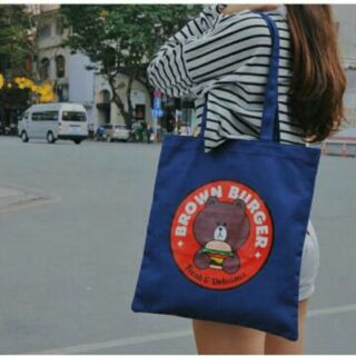 Túi tote gấu