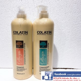  CẶP DẦU GỘI XẢ COLATIN NATURAL CARE