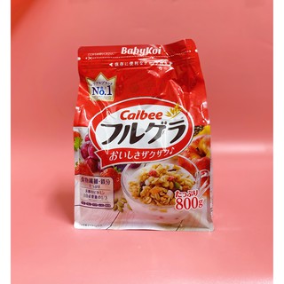 { SALE221 }  Ngũ cốc Calbee nội địa Nhật 800G (date 06/2021) ( Hàng NEW )