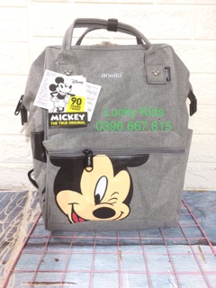 Balo bỉm sữa đi sinh mickey