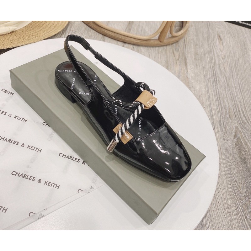 Sandal cnk đế bệt quai sau xuất dư fullbox