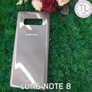 NẮP PIN SS NOTE 8 - LƯNG - VỎ SAMSUNG NOTE 8 - N950 có viền kính camera ngoài, viền lens