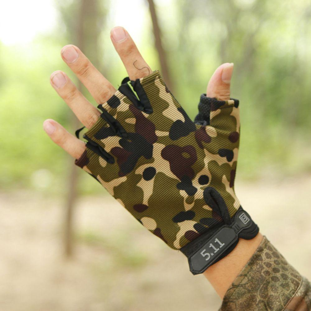 Găng Tay Chống Nắng Chống Trượt Thoáng Khí WMES15H Họa Tiết Rằn Ri Cho Nam