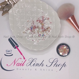 Đá nail mix size, charm, phụ kiện nail, trang trí móng tay cao cấp