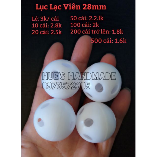 Lục Lạc Viên 28mm , Lục Lạc Tròn 28mm