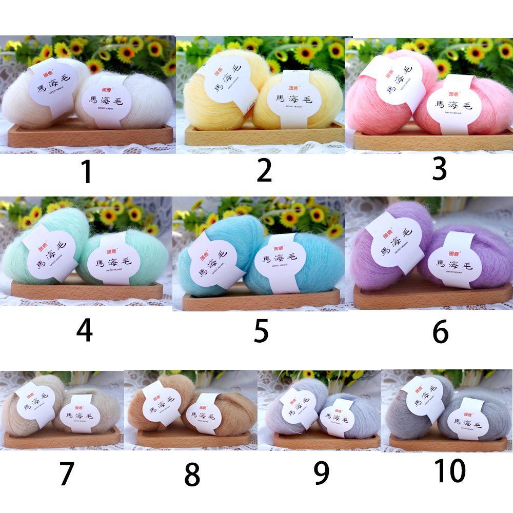 Cuộn Len Đan Móc Mềm Mại 25g DIY